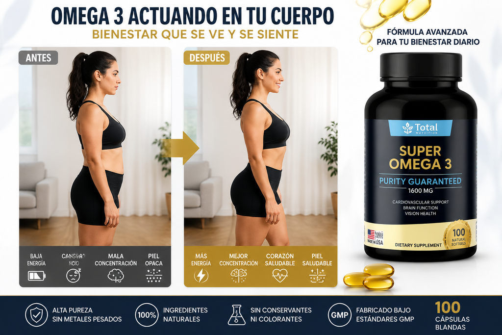 Suplemento Super Omega 3.
