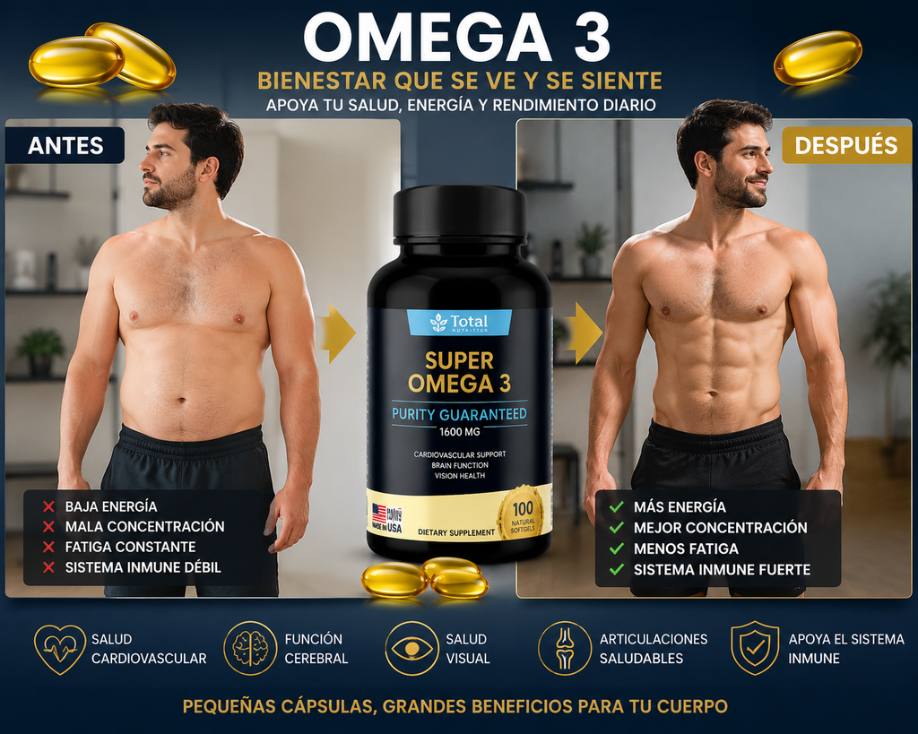 Suplemento Super Omega 3.