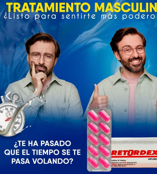 Retordex 30 Past. Retardante Y Ereccion